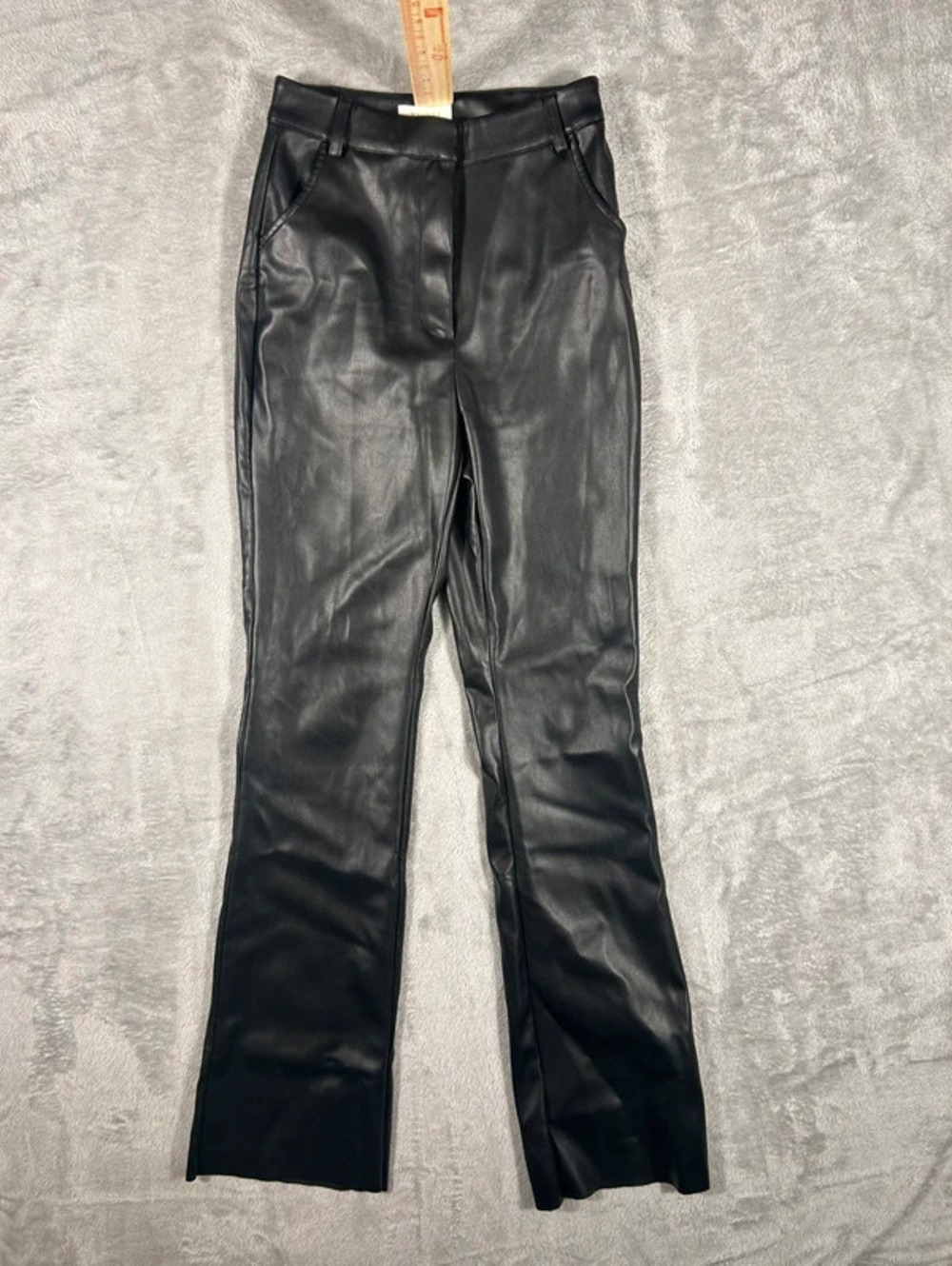meshki faux leather pants size Xs